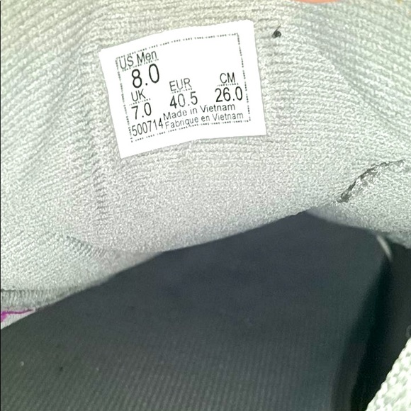 Gray leather Vans. Men’s size 8 or Women’s size 10 - Picture 6 of 7